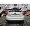 Image 17 : PARKSVILLE - 2014 FORD FOCUS TITANIUM, WHITE, 128288 KMS, FRONT WHEEL DRIVE. - D273364