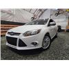 Image 1 : PARKSVILLE - 2014 FORD FOCUS TITANIUM, WHITE, 128288 KMS, FRONT WHEEL DRIVE. - D273364
