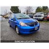 Image 5 : DUNCAN - 2008 HONDA FIT, BLUE, 249890 KMS, FRONT WHEEL DRIVE. - J803220