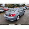Image 10 : DUNCAN - 2007 CHRYSLER SEBRING, BLUE, 115827 KMS, FRONT WHEEL DRIVE. - D611216