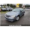 Image 2 : DUNCAN - 2007 CHRYSLER SEBRING, BLUE, 115827 KMS, FRONT WHEEL DRIVE. - D611216