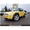 Image 1 : DUNCAN - 2003 MINI COOPER, YELLOW, 177280 KMS, FRONT WHEEL DRIVE. - DE15068