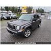 Image 2 : DUNCAN - 2014 JEEP PATRIOT, GREY, 250055 KMS, 4X4. - D855715