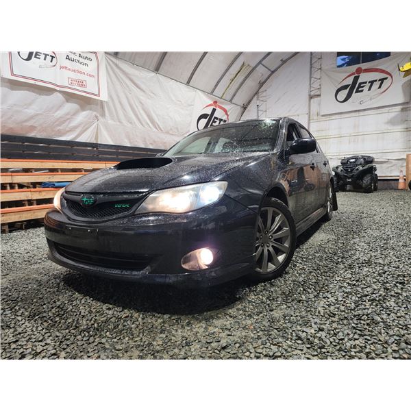PARKSVILLE - 2010 SUBARU IMPREZA, BLACK, 195178 KMS, ALL WHEEL DRIVE. - J811261
