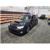 Image 4 : PARKSVILLE - 2010 SUBARU IMPREZA, BLACK, 195178 KMS, ALL WHEEL DRIVE. - J811261