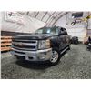 Image 1 : PARKSVILLE - 2012 CHEVY SILVERADO, BLACK, 394232 KMS, 4X4. - D109782