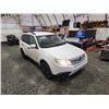 Image 10 : PARKSVILLE - 2011 SUBARU FORESTER, WHITE, 209589 KMS, ALL WHEEL DRIVE. - D708670