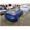 Image 16 : PARKSVILLE - 2014 KIA FORTE, BLUE, 144307 KMS, FRONT WHEEL DRIVE. - D246056