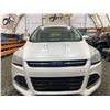 Image 6 : PARKSVILLE - 2015 FORD ESCAPE SE, WHITE, 134711 KMS, FOUR WHEEL DRIVE. - DC70403