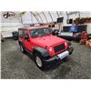 Image 10 : PARKSVILLE - 2013 JEEP WRANGLER, RED, 193282 KMS, 4X4. - D679325