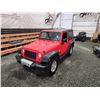 Image 4 : PARKSVILLE - 2013 JEEP WRANGLER, RED, 193282 KMS, 4X4. - D679325