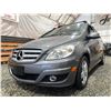 Image 2 : PARKSVILLE - 2010 MERCEDES B200, SILVER, 137588 KMS, FRONT WHEEL DRIVE. - D509223