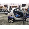 Image 32 : PARKSVILLE - 2005 SMART FORTWO, BLUE, 138508 KMS, REAR WHEEL DRIVE. - B207123