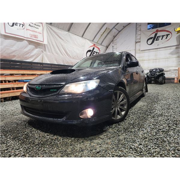 PARKSVILLE - 2010 SUBARU IMPREZA, BLACK, 195178 KMS, ALL WHEEL DRIVE. - J811261