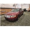 Image 3 : PARKSVILLE - 2007 LINCOLN MXZ, RED, 252234 KMS, FRONT WHEEL DRIVE. - B651144