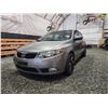 Image 2 : PARKSVILLE - 2011 KIA FORTE SX, GREY, 231816 KMS, FRONT WHEEL DRIVE. - D456183