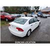 Image 10 : DUNCAN - 2008 HONDA CIVIC, WHITE, 194184 KMS, FRONT WHEEL DRIVE. - J118944
