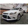 Image 1 : PARKSVILLE - 2014 FORD FOCUS TITANIUM, WHITE, 128288 KMS, FRONT WHEEL DRIVE. - D273364