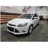 Image 3 : PARKSVILLE - 2014 FORD FOCUS TITANIUM, WHITE, 128288 KMS, FRONT WHEEL DRIVE. - D273364