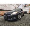 Image 1 : PARKSVILLE - 2013 CHEVY MALIBU, BLACK, 162339 KMS, FRONT WHEEL DRIVE. - D132545