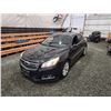 Image 4 : PARKSVILLE - 2013 CHEVY MALIBU, BLACK, 162339 KMS, FRONT WHEEL DRIVE. - D132545