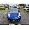 Image 4 : DUNCAN - 2016 NISSAN LEAF, BLUE, 137293 KMS, FRONT WHEEL DRIVE. - D305065