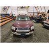 Image 7 : PARKSVILLE - 2008 FORD EXPLORER, RED, 255320 KMS, FOUR WHEEL DRIVE. - JA99199