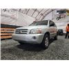 Image 2 : PARKSVILLE - 2007 TOYOTA HIGHLANDER, GREY, 188715 MILES, FOUR WHEEL DRIVE. - D192509