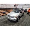 Image 4 : PARKSVILLE - 2007 TOYOTA HIGHLANDER, GREY, 188715 MILES, FOUR WHEEL DRIVE. - D192509