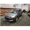 Image 4 : PARKSVILLE - 2013 FORD ESCAPE, GREY, 169635 KMS, FOUR WHEEL DRIVE. - DB57529
