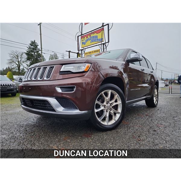 DUNCAN - 2015 JEEP GRAND CHEROKEE, BROWN, 230450 KMS, 4X4. - D612719