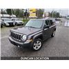 Image 2 : DUNCAN - 2014 JEEP PATRIOT, GREY, 250055 KMS, 4X4. - D855715