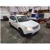 Image 10 : PARKSVILLE - 2011 SUBARU FORESTER, WHITE, 209589 KMS, ALL WHEEL DRIVE. - D708670