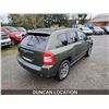 Image 10 : DUNCAN - 2009 JEEP COMPASS, GREEN, 180358 KMS, 4X4. - D177666
