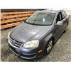 Image 3 : PARKSVILLE - 2006 VOLKSWAGEN JETTA 153038 KMS GREY FRONT WHEEL DRIVE - D615470