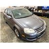 Image 9 : PARKSVILLE - 2006 VOLKSWAGEN JETTA 153038 KMS GREY FRONT WHEEL DRIVE - D615470