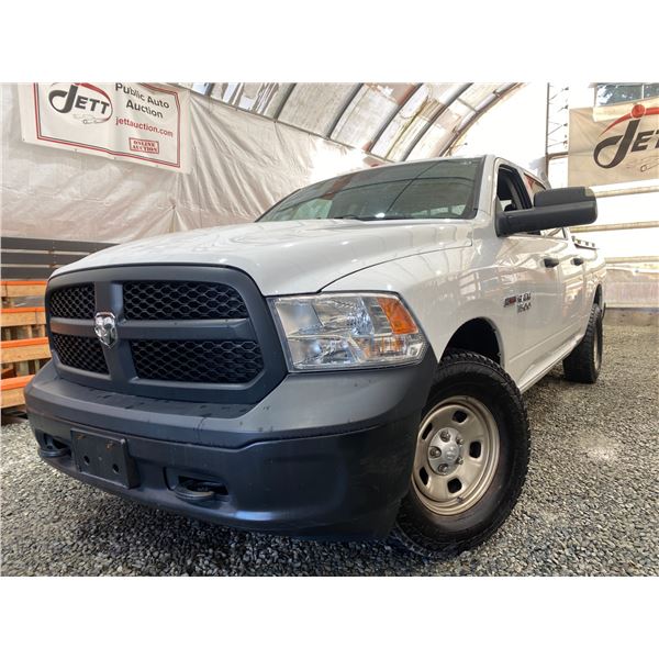 PARKSVILLE- 2018 DODGE RAM 1500 107,605KMS WHITE 4X4- D228804