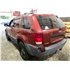 Image 21 : PARKSVILLE- 2007 JEEP GRAND CHEROKEE 306997KMS RED 4X4- D675540