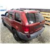 Image 22 : PARKSVILLE- 2007 JEEP GRAND CHEROKEE 306997KMS RED 4X4- D675540