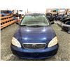 Image 7 : PARKSVILLE- 2006 TOYOTA COROLLA 299,999 KMS BLUE FRONT WHEEL DRIVE - B640130