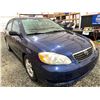 Image 9 : PARKSVILLE- 2006 TOYOTA COROLLA 299,999 KMS BLUE FRONT WHEEL DRIVE - B640130