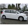 Image 11 : DUNCAN -- 2009 NISSAN VERSA S, "NO RESERVE" WHITE, 100956 KM- D377454