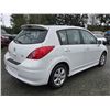Image 16 : DUNCAN -- 2009 NISSAN VERSA S, "NO RESERVE" WHITE, 100956 KM- D377454