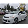Image 1 : DUNCAN -- 2009 NISSAN VERSA S, "NO RESERVE" WHITE, 100956 KM- D377454