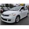 Image 2 : DUNCAN -- 2009 NISSAN VERSA S, "NO RESERVE" WHITE, 100956 KM- D377454