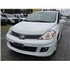 Image 3 : DUNCAN -- 2009 NISSAN VERSA S, "NO RESERVE" WHITE, 100956 KM- D377454