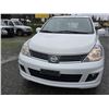 Image 4 : DUNCAN -- 2009 NISSAN VERSA S, "NO RESERVE" WHITE, 100956 KM- D377454