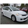 Image 8 : DUNCAN -- 2009 NISSAN VERSA S, "NO RESERVE" WHITE, 100956 KM- D377454