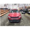 Image 7 : PARKSVILLE - 2012 JEEP COMPASS, RED, 184079 KMS, FOUR WHEEL DRIVE. NO RESERVE. - B525120