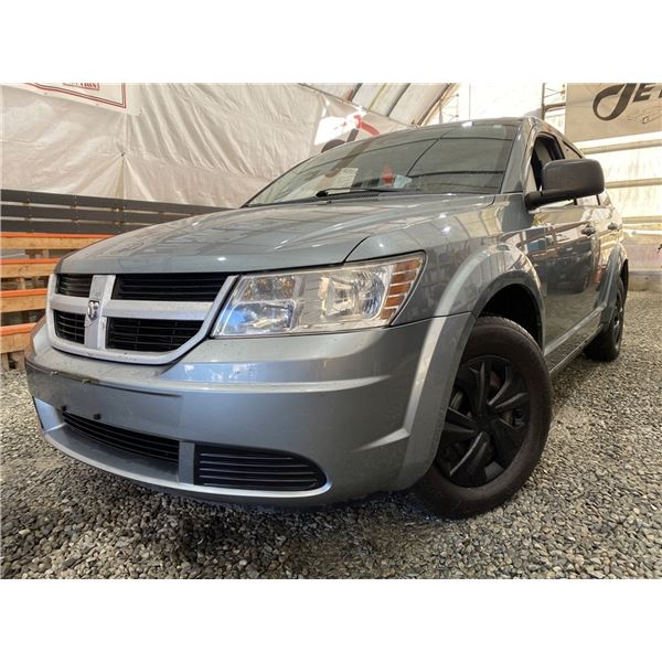 PARKSVILLE- 2010 DODGE JOURNEY 191641KMS GREY FRONT WHEEL DRIVE-B163217